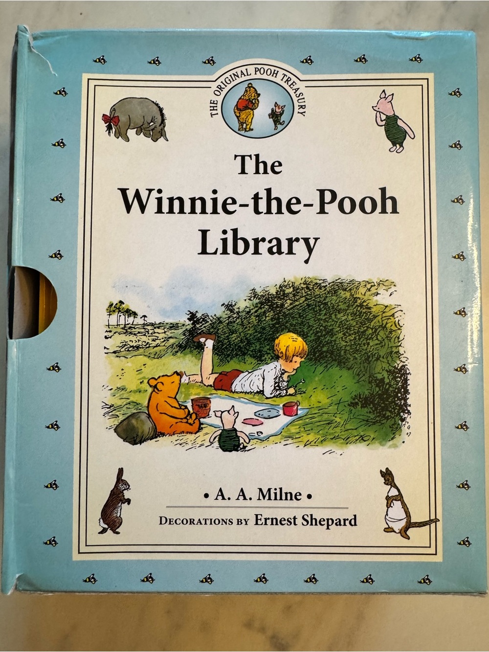 The Winnie-the-Pooh Library Boxed Set - Blue